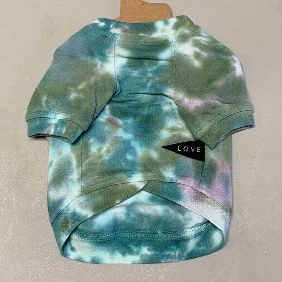 Found My Animal Tie-Dye Pet Dog Shirt Size S Cotton - Picture 2 of 5